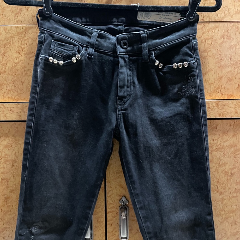 Diesel black jeans size 26